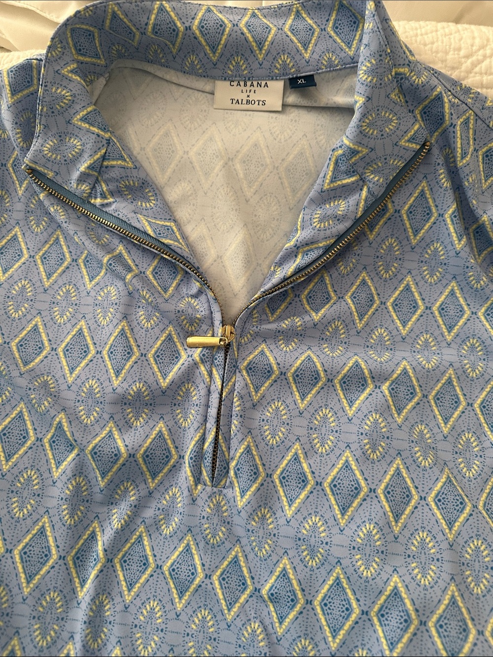 Talbots Woman’s Cabana swim cover up set New soft blue